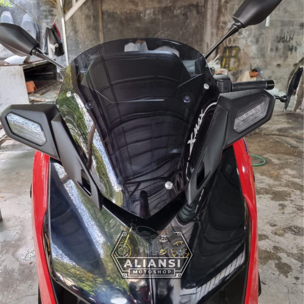 Windshield Xmax new 2023 thailand Windshield visor X-Max new 2023 thick ...