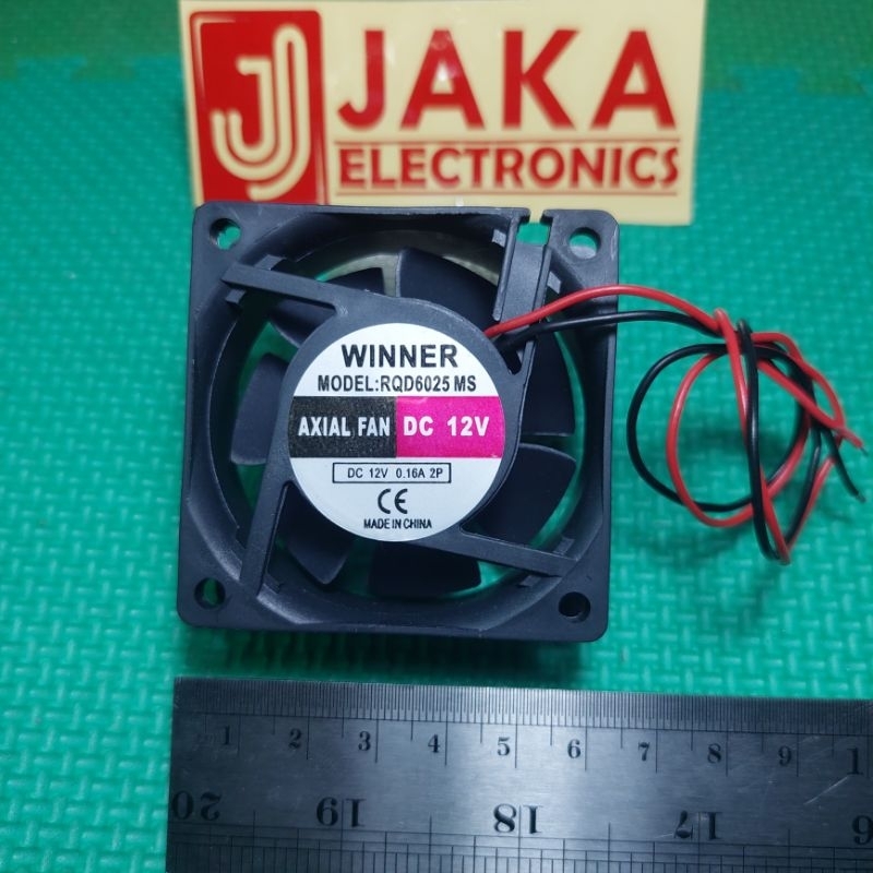 Winner Cooling Exhaust Fan 12v 6x6 cm | Shopee Malaysia