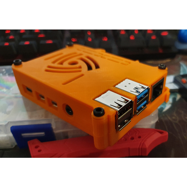 Casing Raspberry Pi 4 B+ Waveshare DIN Rail | Shopee Malaysia