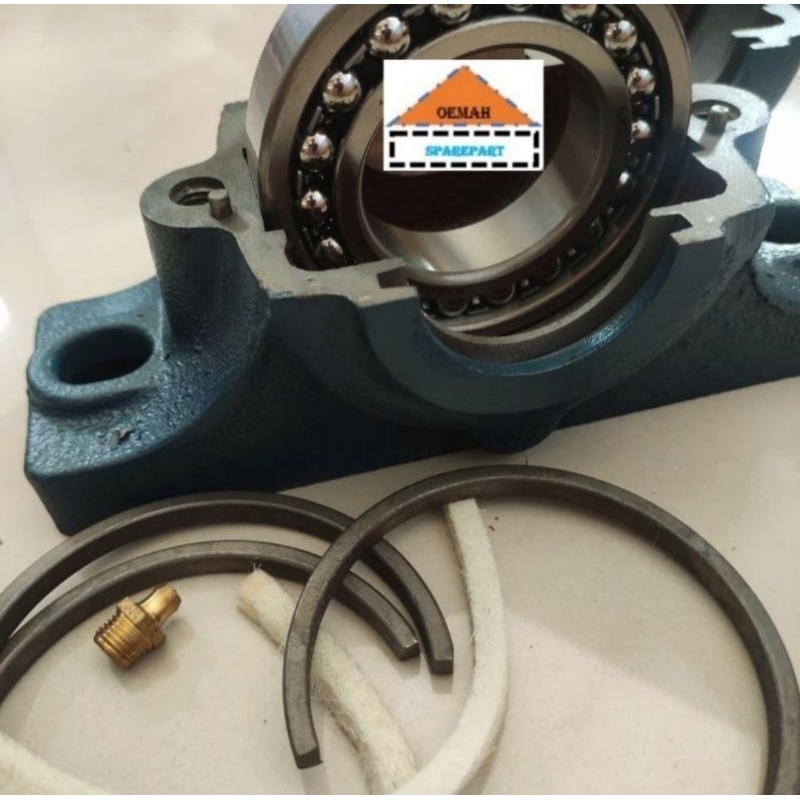 Plummer Block HOUSING SN511 Complete+BEARING+ADAPTER SLEAVE Axle 50mm