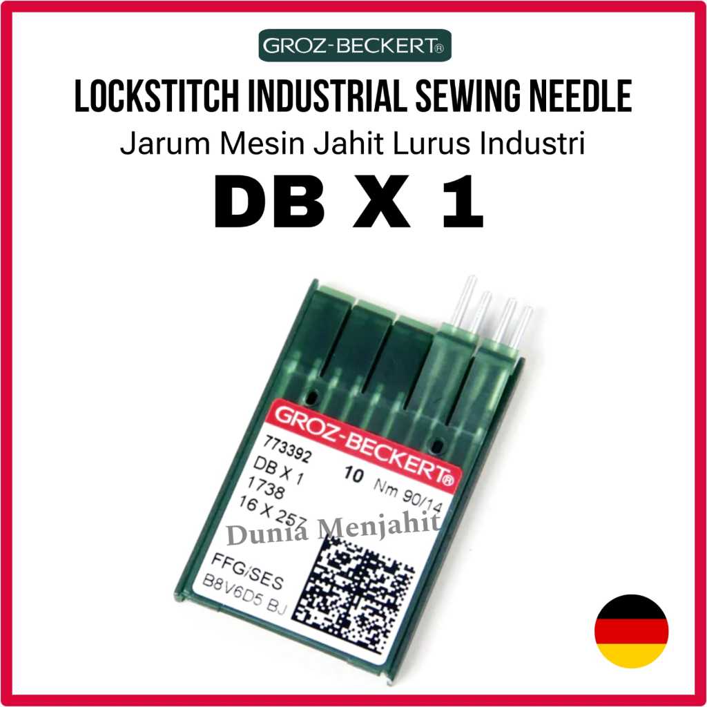 MESIN German Groz Beckert DBx1 / DB x 1 Needle Lockstitch Industrial ...