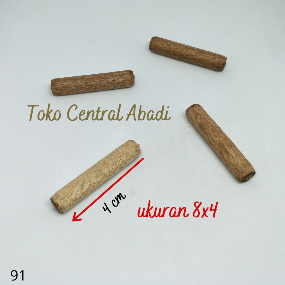 KAYU Definitely Satisfied Wooden Dowel Size 8mm x 40mm Contents 100pcs