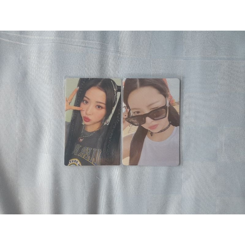 Le sserafim photocard pc eunchae yunjin solo jacket unforgiven japan ...