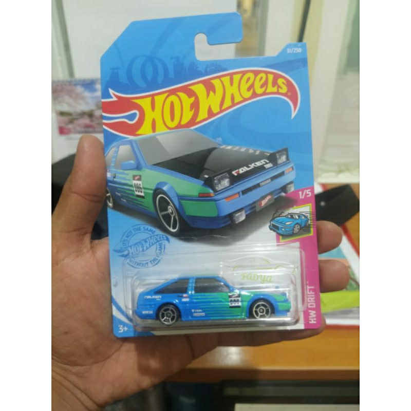 Hot Wheels Toyota AE86 Falken series/HotWheels Toyota AE86 Falken ...