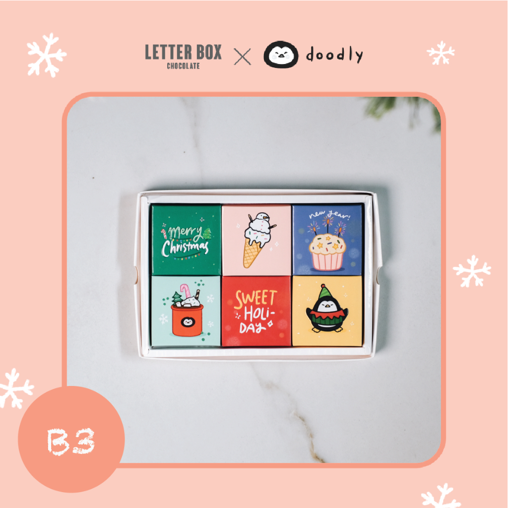 Letter Box - 3x2 Chocolate Christmas Gift | Shopee Malaysia