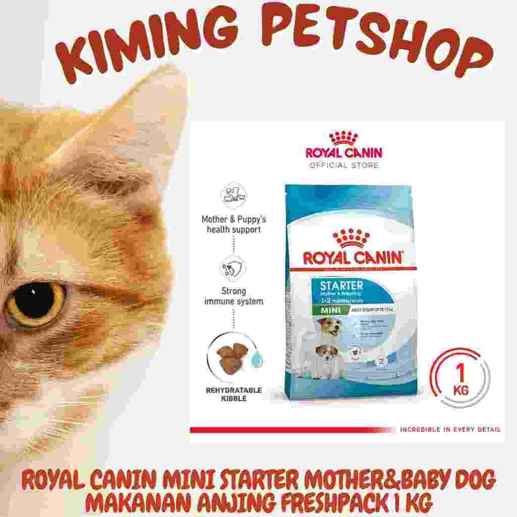 Royal Canin MINI Dog STARTER MOTHER & BABY Dog Food Antem 1kg | Shopee