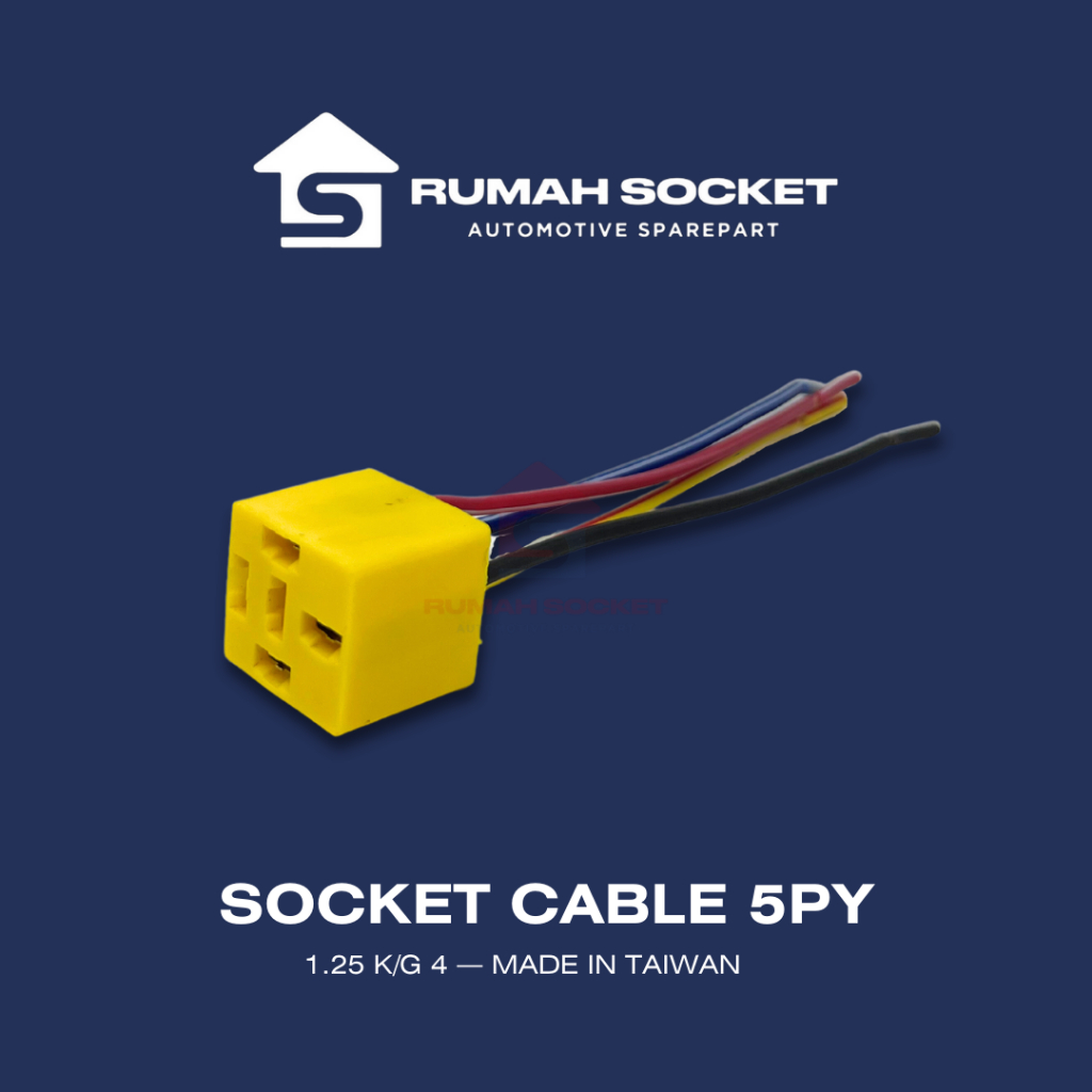 Relay SOCKET/SOCKET/SOCKET/RELAY Housing+CABLE/4-Foot FEMALE PIN CABLE ...