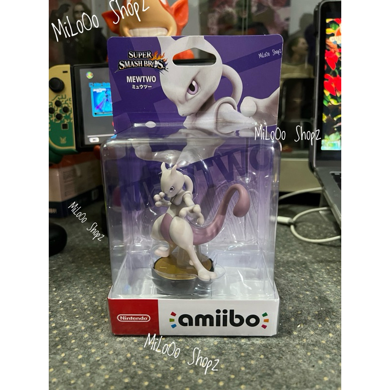 Amiibo MEWTWO MEWTWO MEW TWO POKEMON - Super Smash Bros SSBU | Nintendo ...