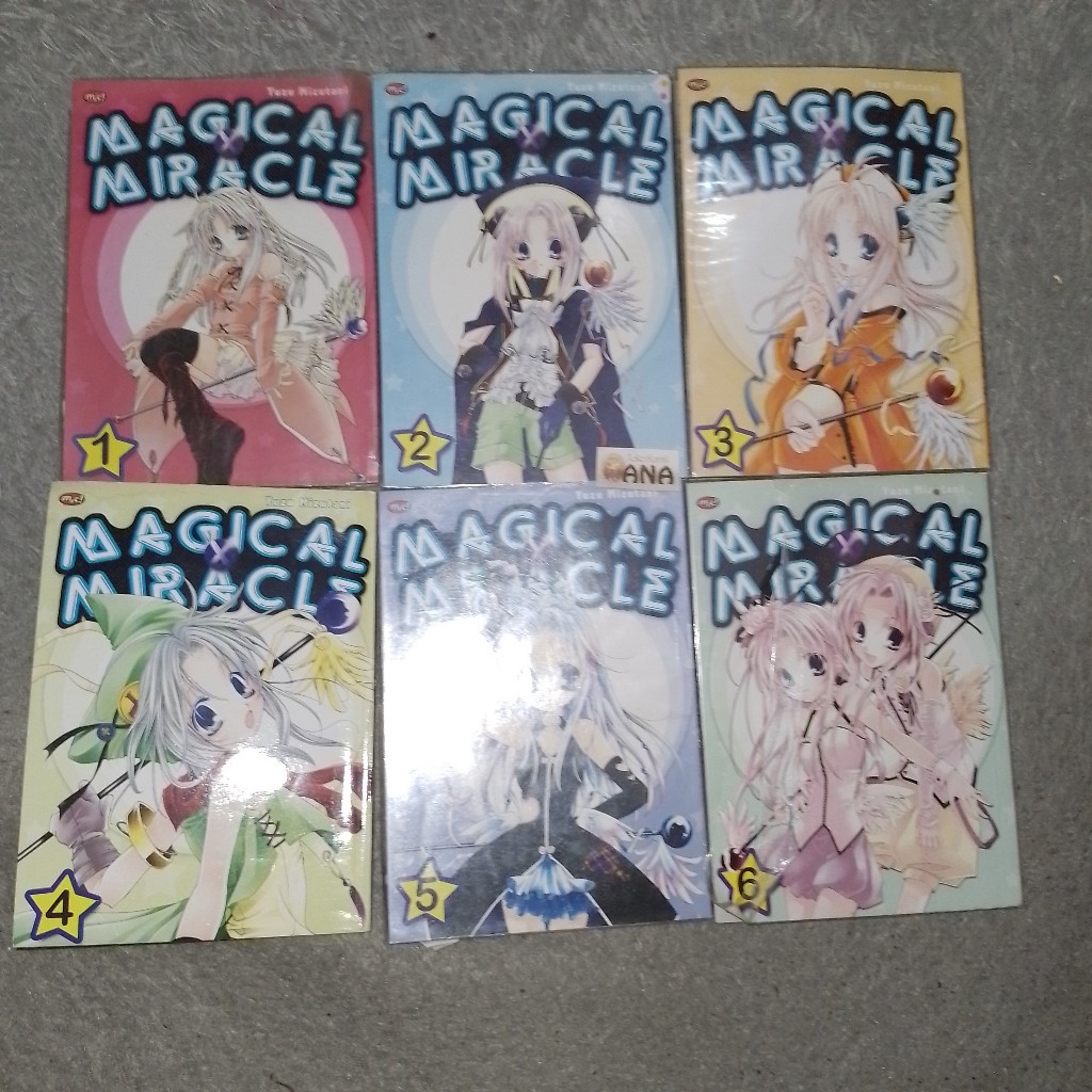 Comic SET Magical Miracle 1-6 End (Yuzu Mizutani) | Shopee Malaysia