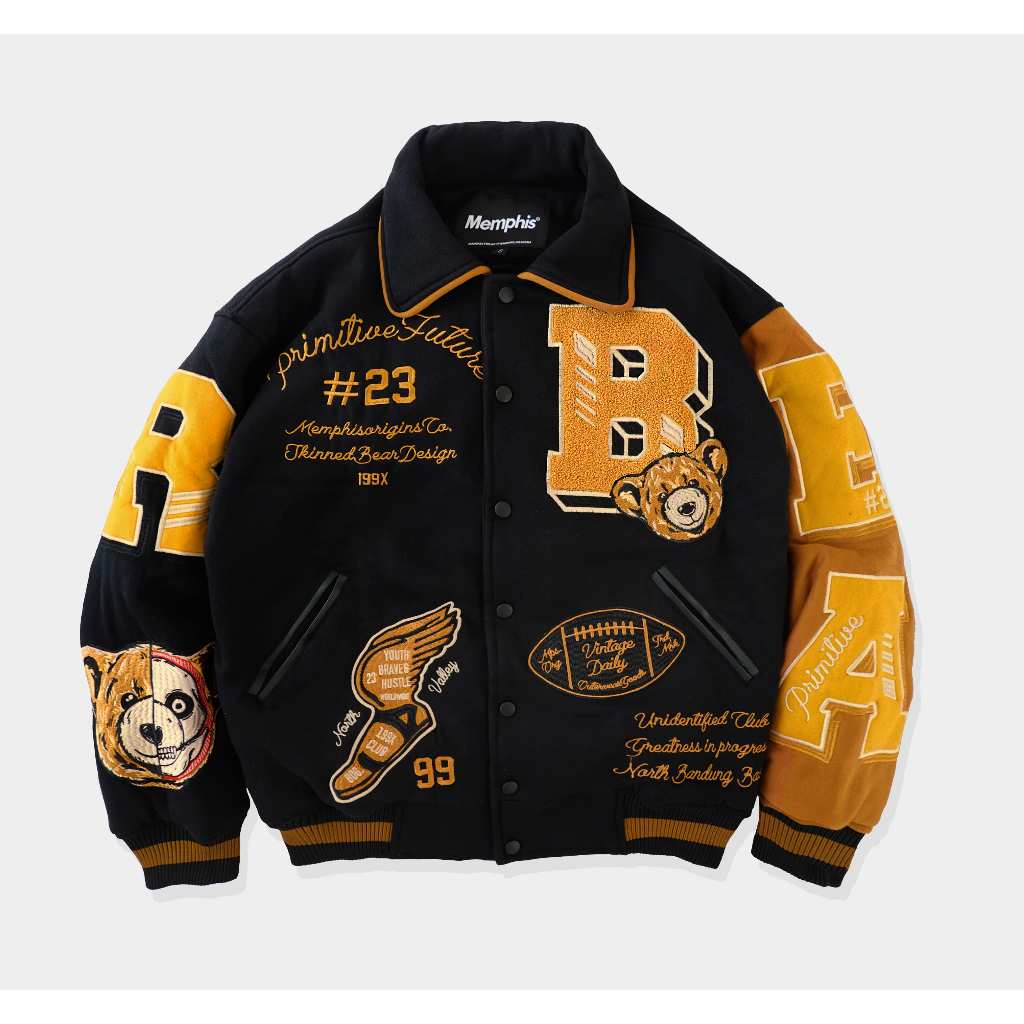 Limited Edition Varsity Jacket : Black & White main image 0
