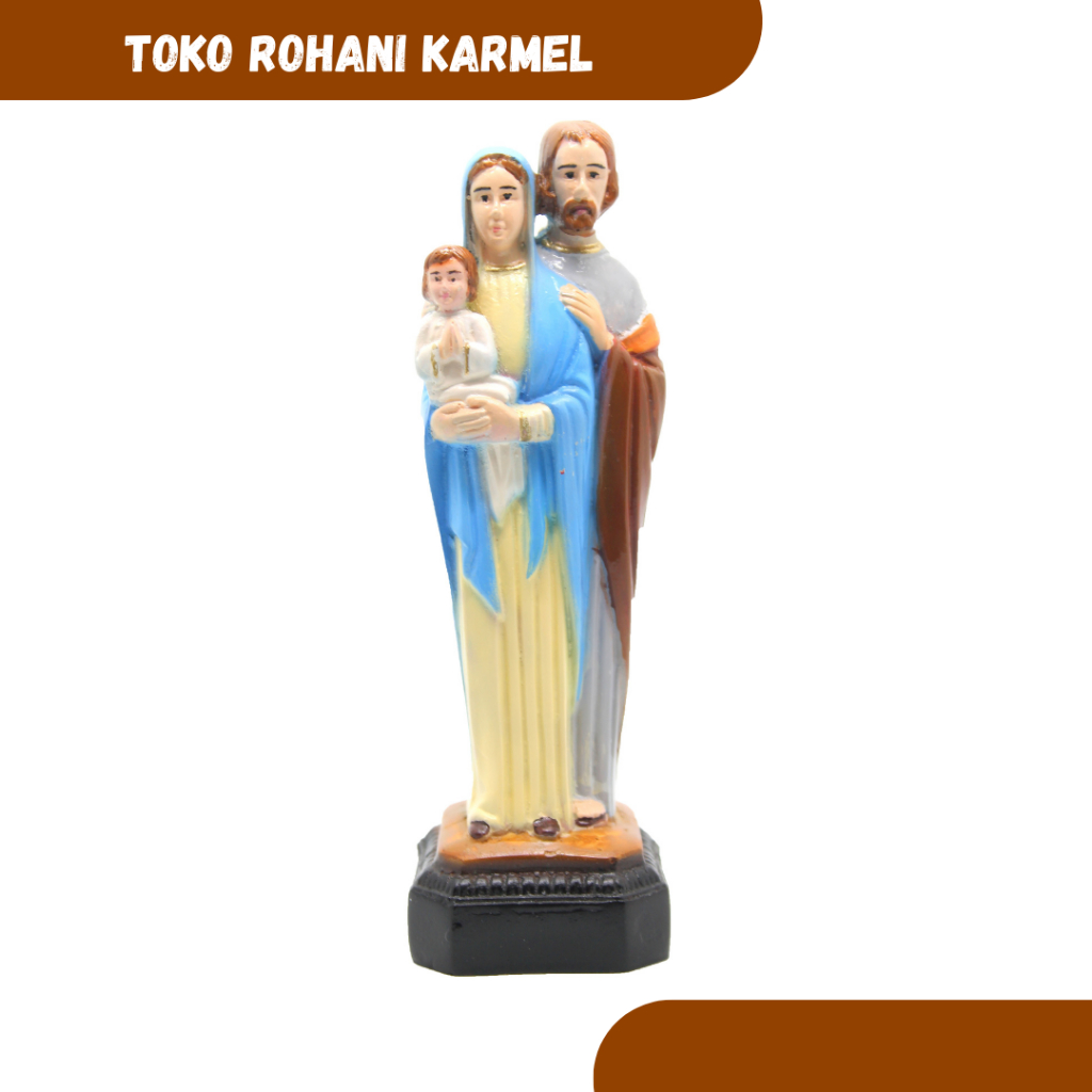 10cm (Bearing) Catholic Holy Family Statue/Jesus Mary Jossep Statue