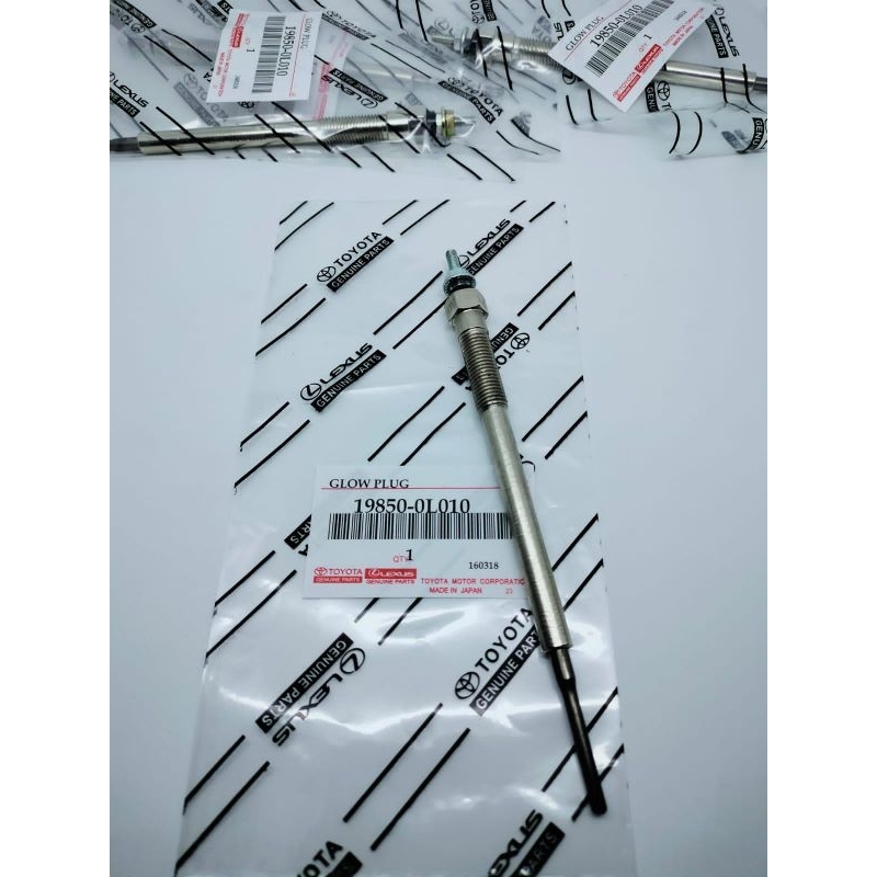 Toyoya INNOVA HILUX FORTUNER DIESEL JAPAN GLOW PLUG Heating Spark PLUG ...