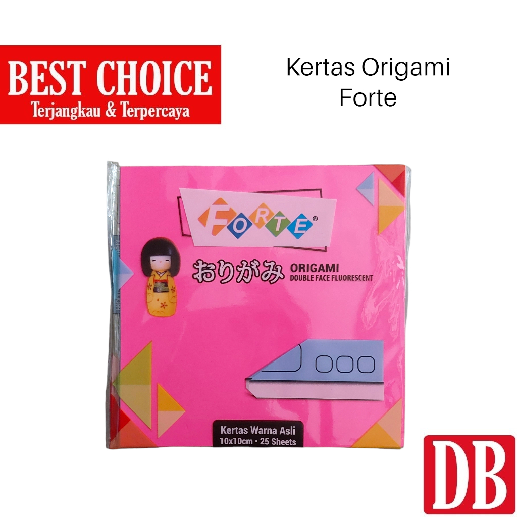 Folding Paper/Origami Forte 10x10 Cm (25 Sheets) | Shopee Malaysia