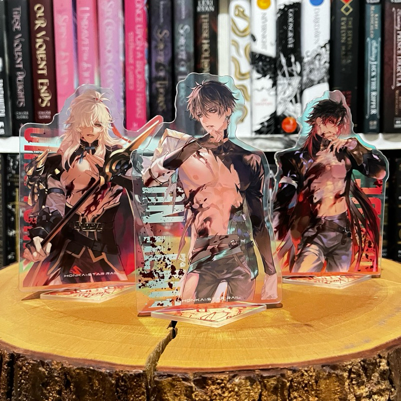 Hsr Honkai Standee Luocha Jing Yuan Ren And Heng Shikishi Badge ...