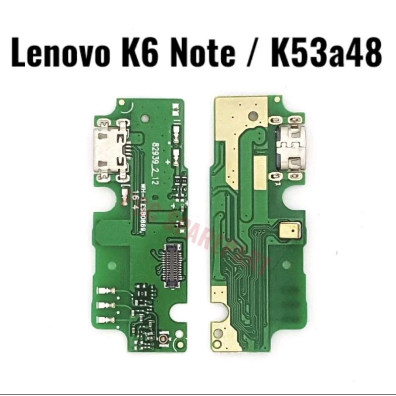 Flex Dock Pour Lenovo K6 Note K53A48 Connecteur Micro USB De