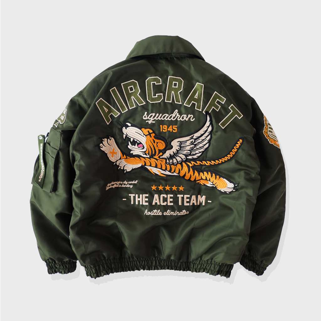 Flight JACKET - AIRCRAFT [limited edition] | Shopee Malaysia