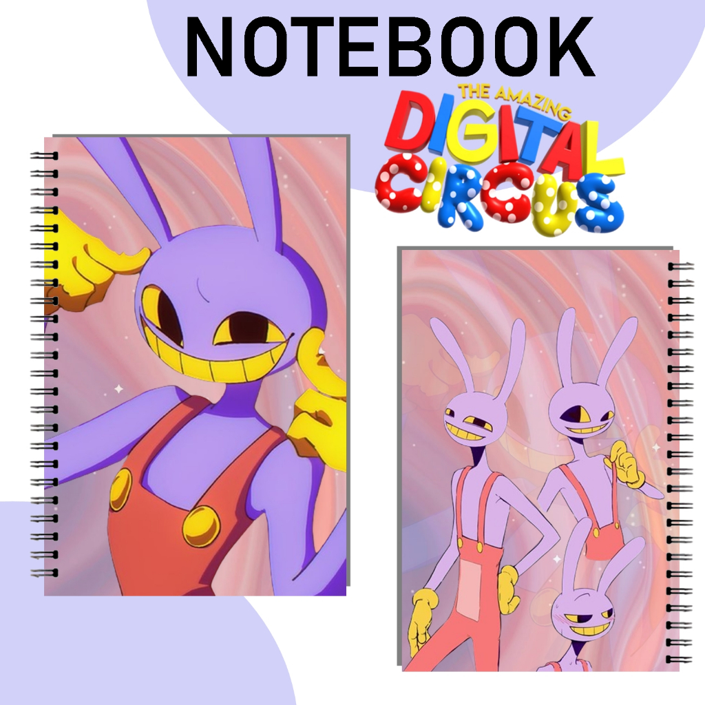 Digital Notebook Circus Pomni Book Spiral Notebook Amazing Digital ...