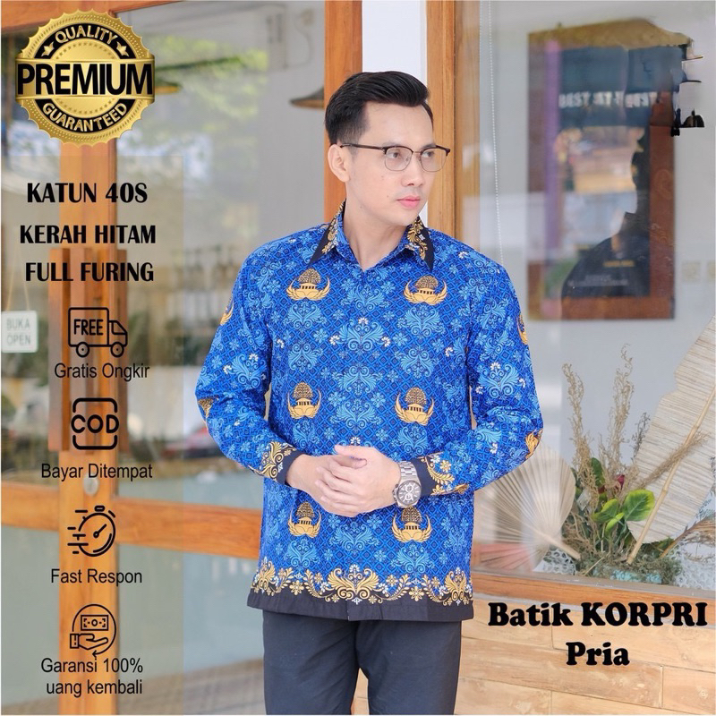 HITAM Newest korpri UNIFORM FOR MEN / latest men's korpri clothes