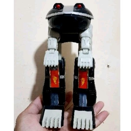 Part Megazord frog Mighty Morphin Ninja Sentai kakuranger DX black frog ...