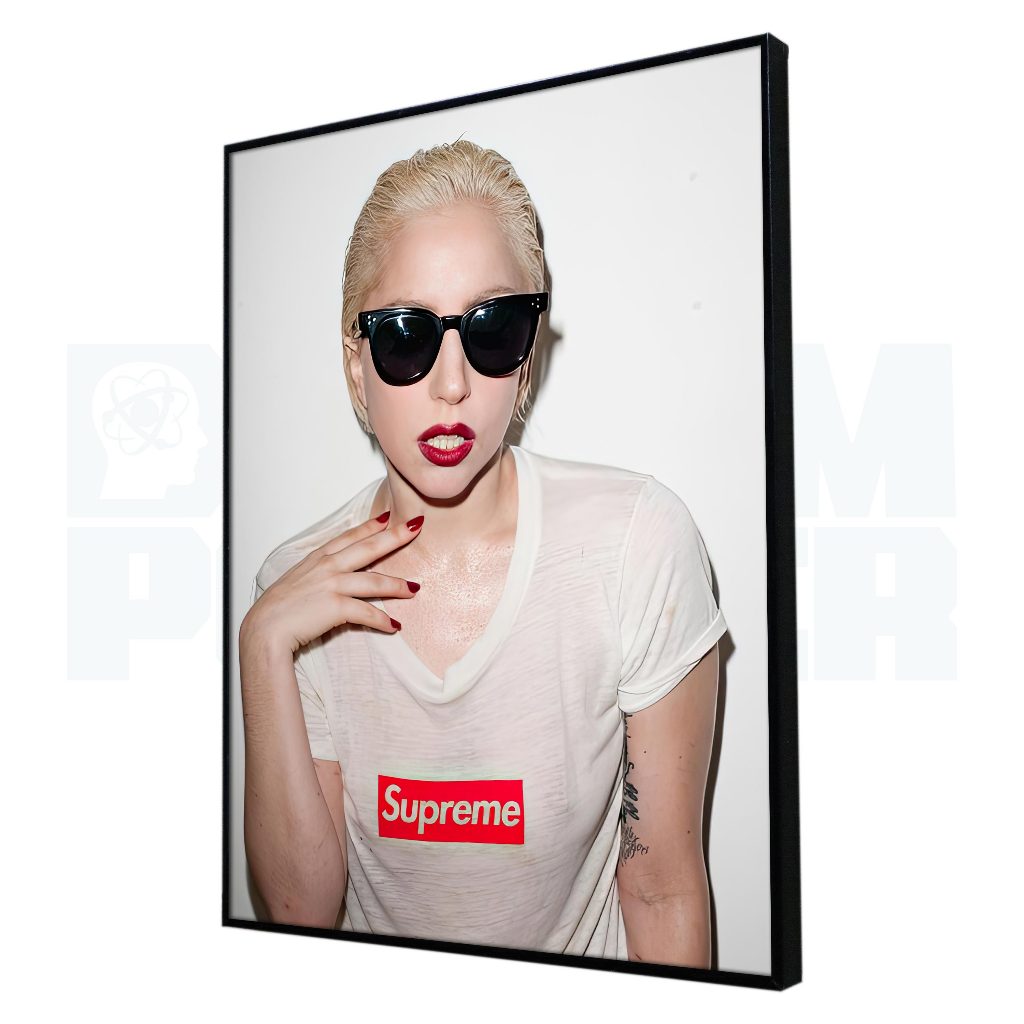 【希少】Supreme Lady Gaga Poster Supreme Lady Gaga Poster 2011 Authentic Rare Box Logo | eBay