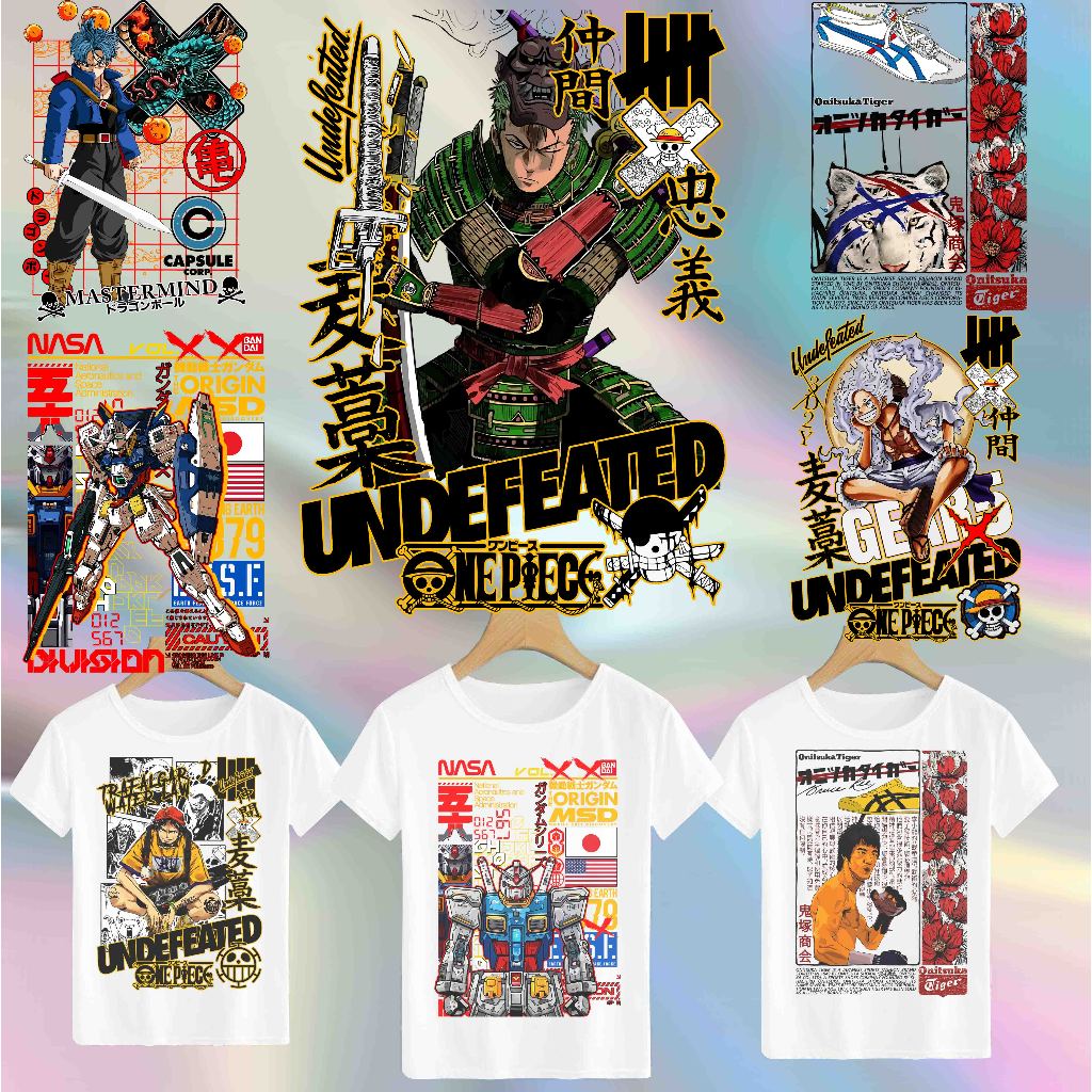 Dtf STICKER SCREEN PRINTING SIZE 28CM ANIME BOOTLEG THEME | Shopee Malaysia