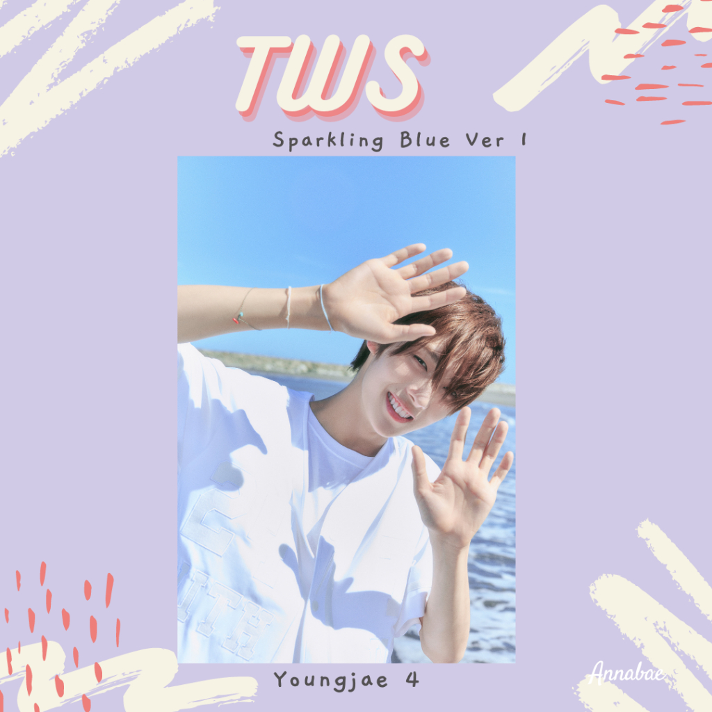 Tws Sparkling Blue Poster Ver 1 Part 2 | Shopee Malaysia