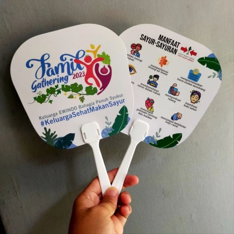 Custom FAN / CUSTOM LAMINATED HANDFAN - 2 SIDES, FOR SOUVENIRS ...