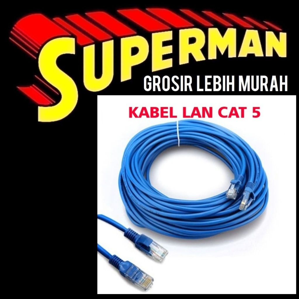 (AB18) Lan Cable 20M Cat 5e Utp Cable 20M Lan Cable 20 Meters Real ...