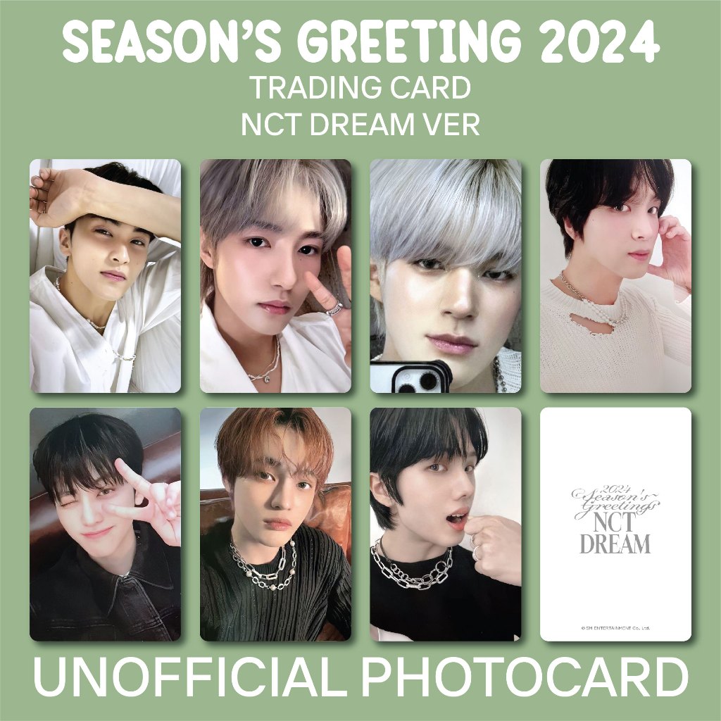 [Blessing] Nct DREAM SEASON'S GREETING 2024 TC Shopee Malaysia