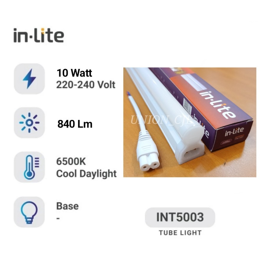In-lite Lamp TL LED T5 Batten 10W/10 Watt+Complete set In-lite INT5003 ...