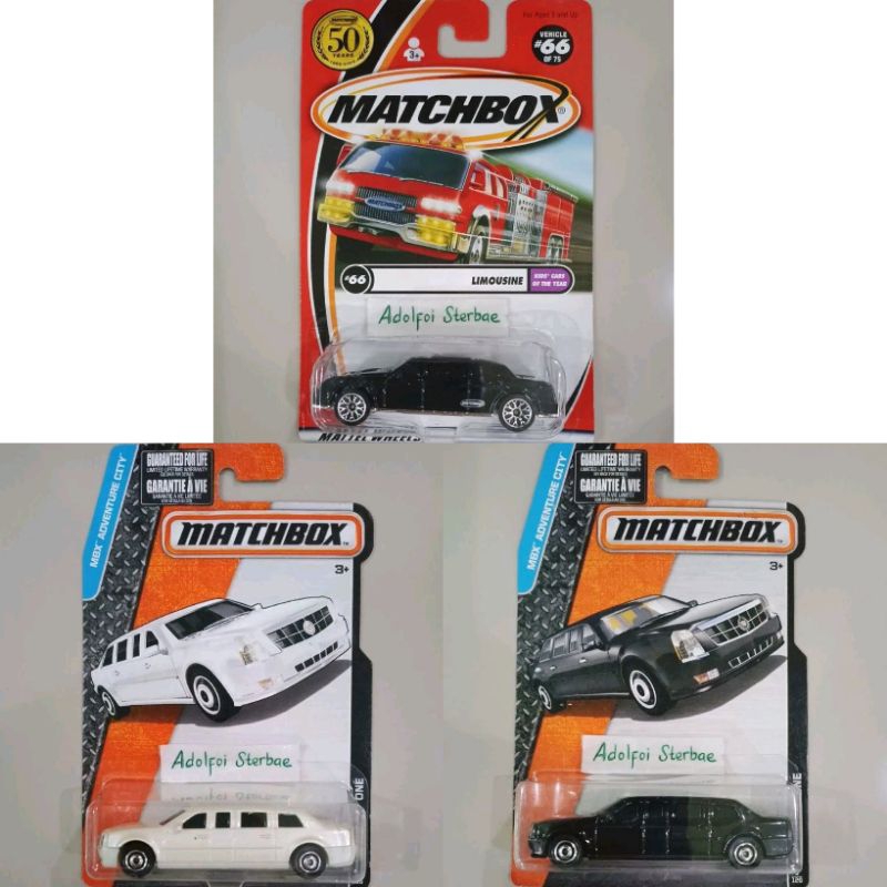 Matchbox cadarlac one limosine limosin mbx adventure city limozeen 50 ...