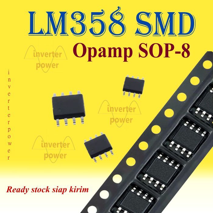 Lm358 SMD IC Opamp LM358DR Low Power Dual Operational Amplifiers Sop 8 ...