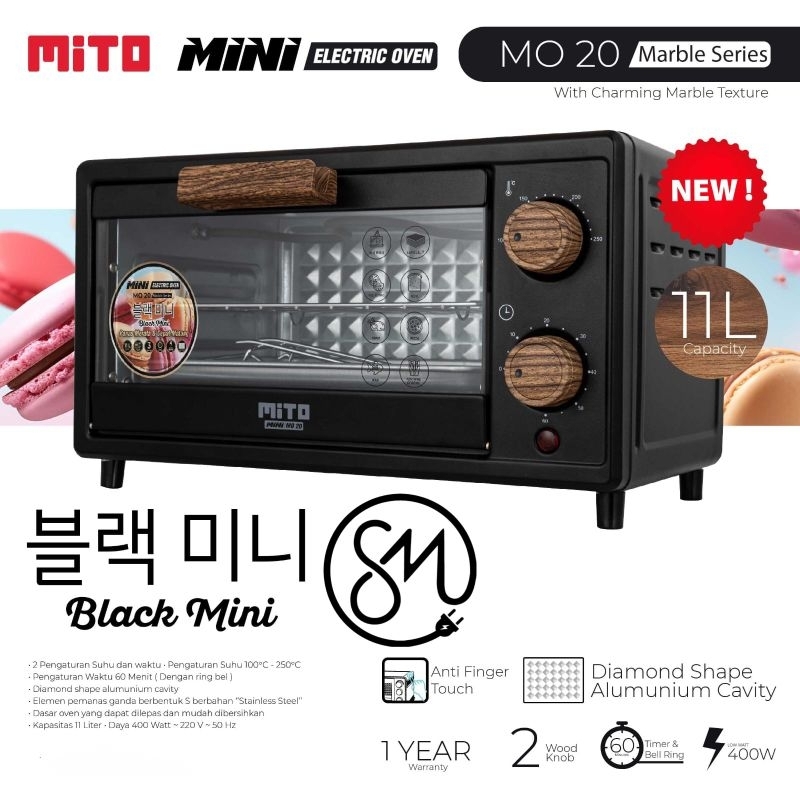 Mito MO20 Electric Oven 11 Liter Electric mini Oven MO20 Shopee Malaysia