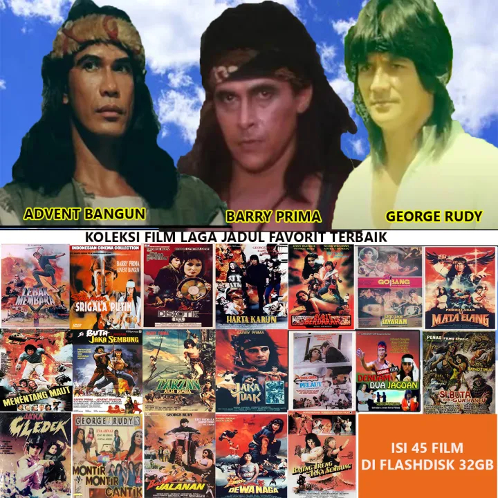 Indonesian Old-School Silat Film In 80s 90s For LED TV Laptop Barry