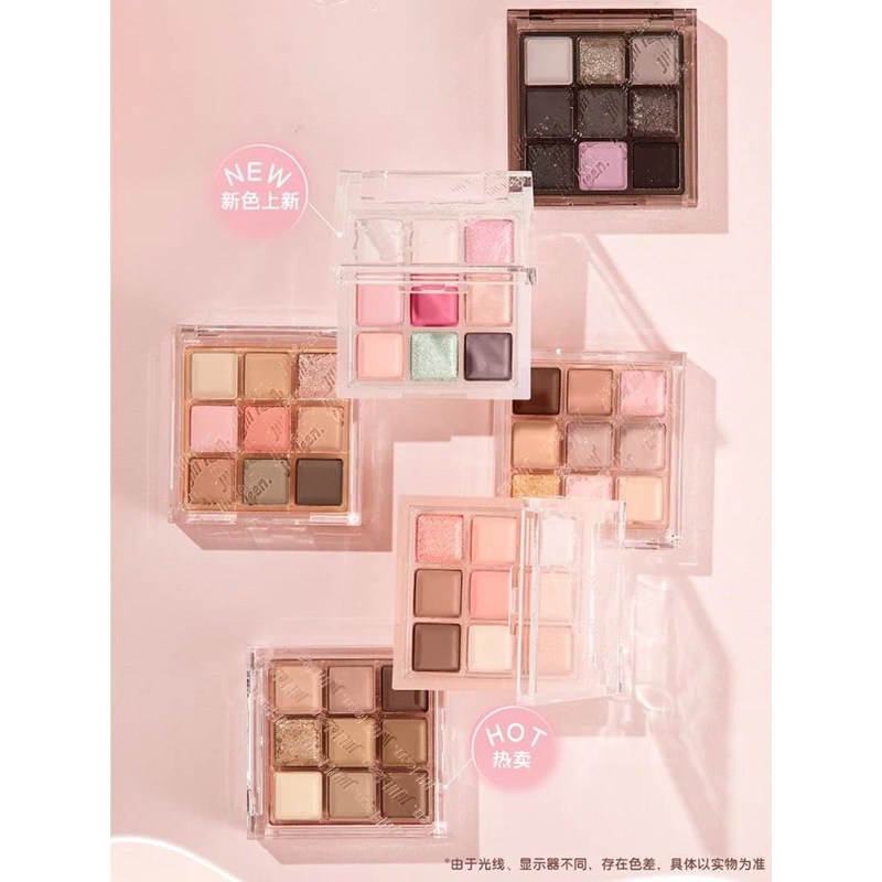 Jill LEEN Chocolate 9-color Eyeshadow | Shopee Malaysia