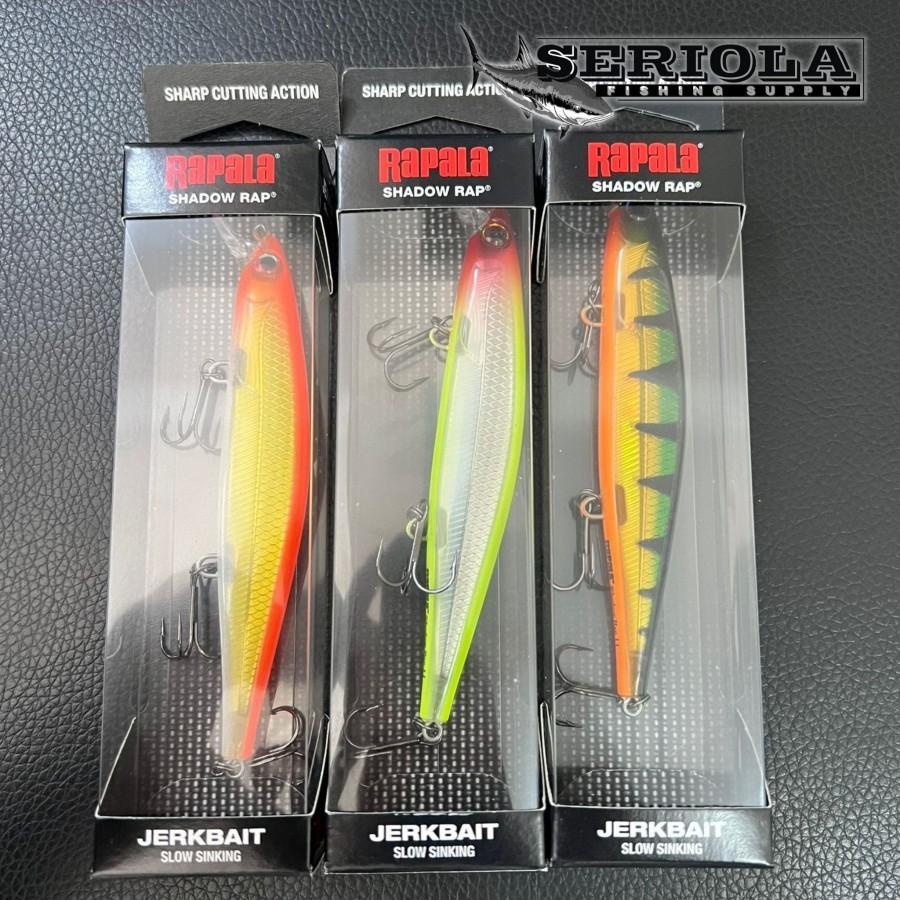 Minnow RAPALA SHADOW RAP Bait LURE SLOW SINKING 11CM 13G | Shopee Malaysia