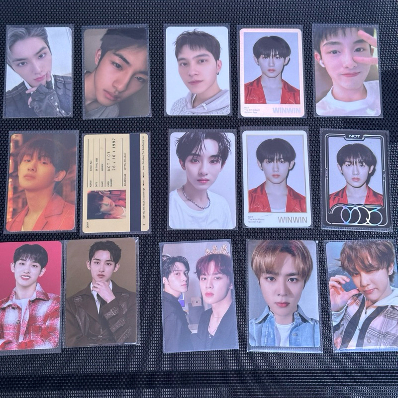 Photocard PC Official NCT WAYV Winwin Xiaojun Kun Hendery Dejun Aheng ...