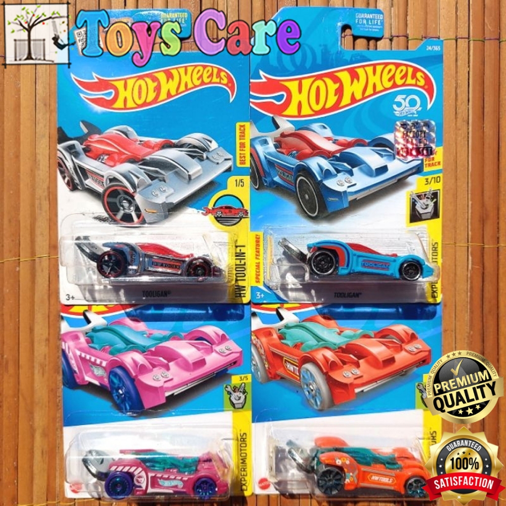 Hotwheels Tooligan 2016 2018 2022 2024 Factory Sealed Treasure Hunt