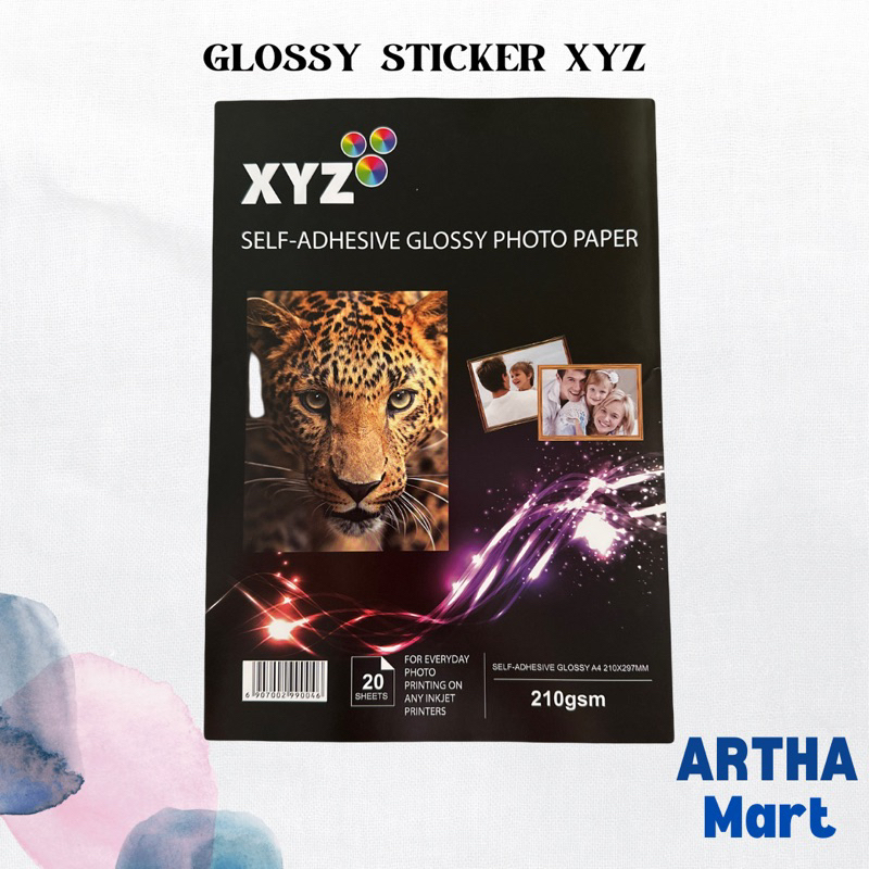 Xyz - GLOSSY STICKER - PACK | Shopee Malaysia
