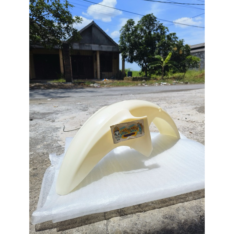 MUDGER RAW IVORYLEO NINJA REAR FENDER NINJALEO | Shopee Malaysia