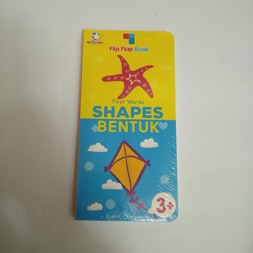 Flip Flap Book First Words Shapes/Colors/Numbers Shopee Malaysia