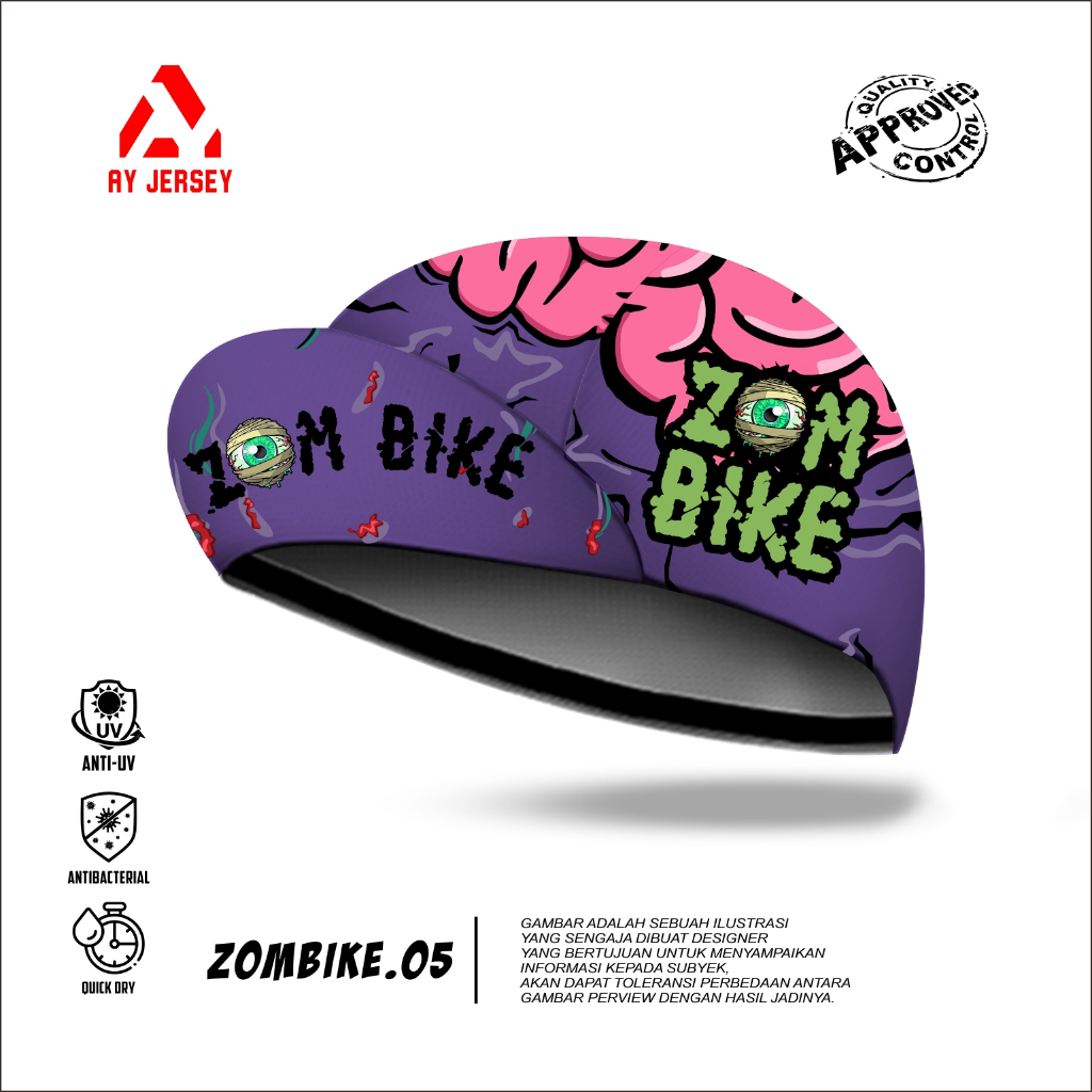 Cycling cap shopee hotsell