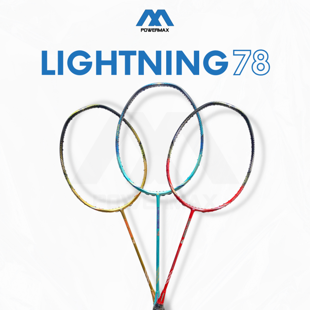 Power MAX Badminton Lightning Racket 78 Original Shopee Malaysia