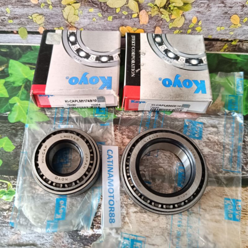 BEARING SET 11749/10 45449/10 FRONT WHEELS IN OLD PANTHER/OUTSIDE BOX ...
