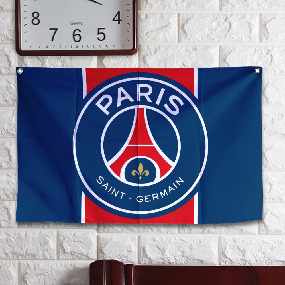 Paris Saint Germain Flag (PSG) Original - Football Club Europe League ...