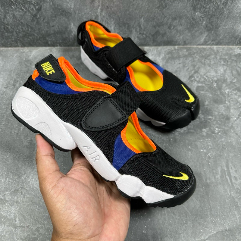 Nike Air Rift Black Blue Yellow | Shopee Malaysia
