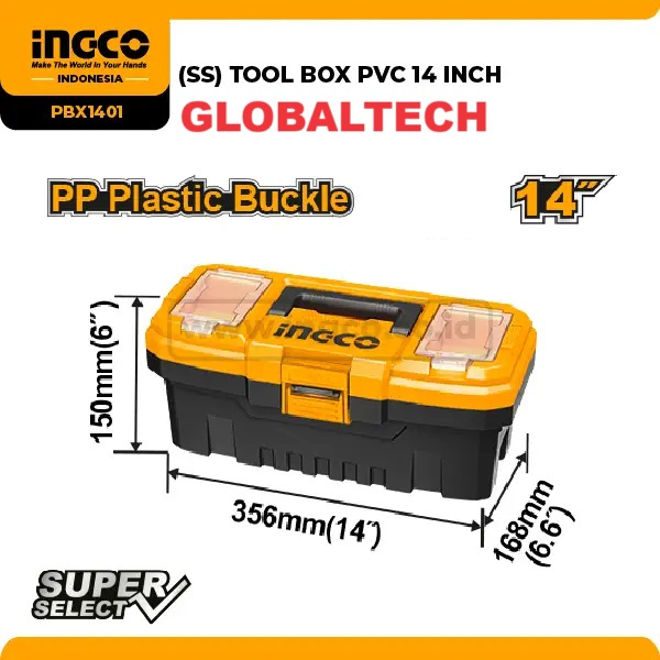 Ingco PBX1401 TOOLBOX 14