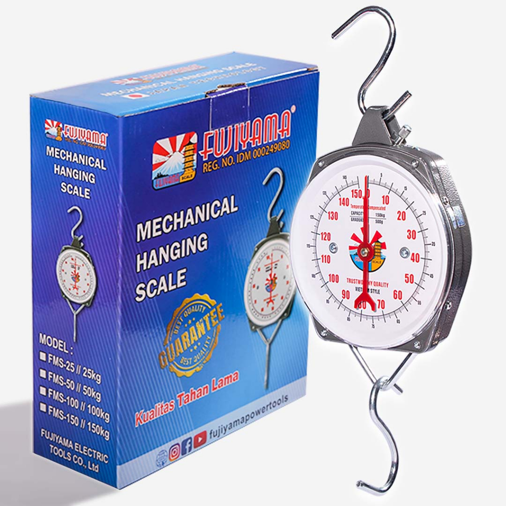 Fujiyama Iron Hanging Scales 50kg/100kg/150kg/measuring Scales Manual ...