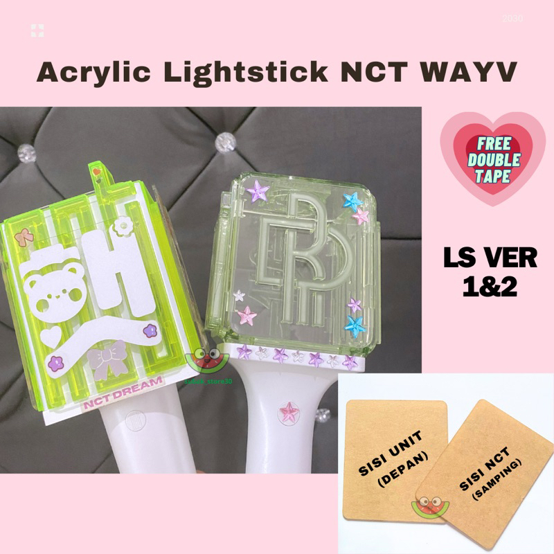 Nct Drem Jual NCT WISH OFFICIAL LIGHTSTICK Ver. 2 FANLIGHT