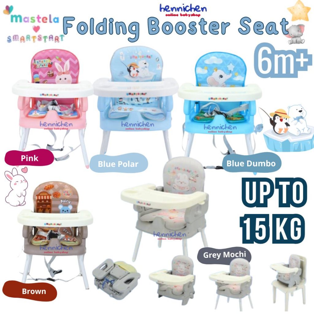 Mastela Folding Booster Seat/Baby Dining Chair | Shopee Malaysia